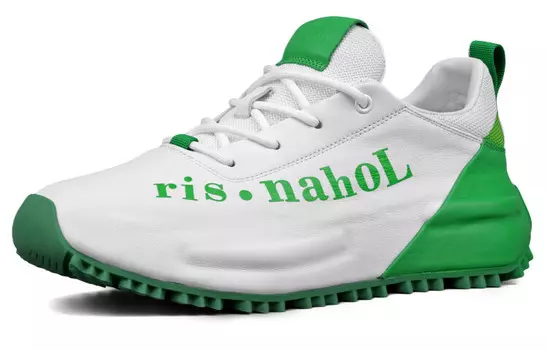 Кроссовки мужские Lifestyle Shoes Men Low-Top Lohan·Sir, белый/зеленый