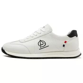 Кроссовки мужские Lifestyle Shoes Men Low-Top Aokang, бежевый/черный