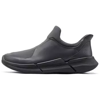 Кроссовки мужские Lifestyle Shoes Men Low-Top Ecco, цвет Magnetic Gray