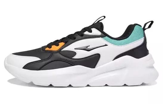 Кроссовки мужские Lifestyle Shoes Men Low-Top Erke, цвет Is black / Erke white / sky water blue