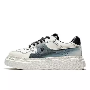 Кроссовки мужские Lifestyle Shoes Men Low-Top Moerbai, цвет White Silver