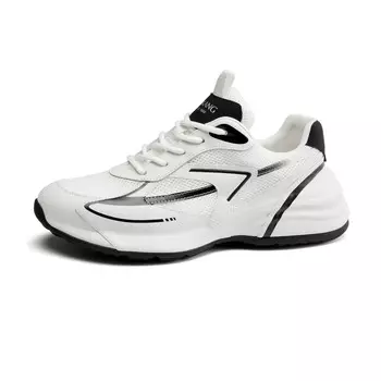 Кроссовки мужские Lifestyle Shoes Men Low-Top Aokang, белый/черный