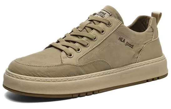 Кроссовки мужские Lifestyle Shoes Men Low-Top Hla, цвет Apricot