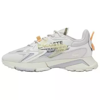 Кроссовки мужские Lifestyle Shoes Men Low-Top Lacoste, кремовый