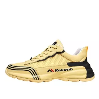 Кроссовки мужские Lifestyle Shoes Men Low-Top Kolumb, цвет Yellow/Black