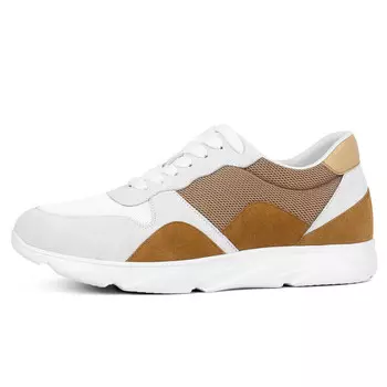 Кроссовки мужские Lifestyle Shoes Men Low-Top He Jinchang, бежевый