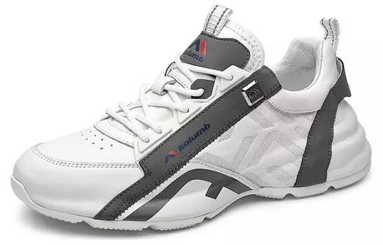 Кроссовки мужские Lifestyle Shoes Men Low-Top Gray Kolumb