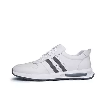 Кроссовки мужские Lifestyle Shoes Men Low-Top Laorentou, цвет White Gray