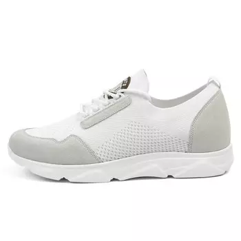 Кроссовки мужские Lifestyle Shoes Men Low-Top Silver He Jinchang, цвет Luminous White