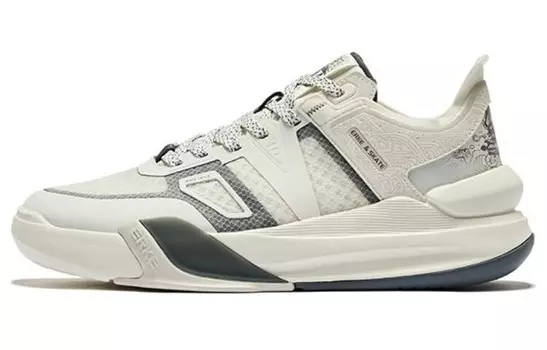 Кроссовки мужские Lifestyle Shoes Men Low-Top Erke, цвет Microcrystalline white/cryogenic gray