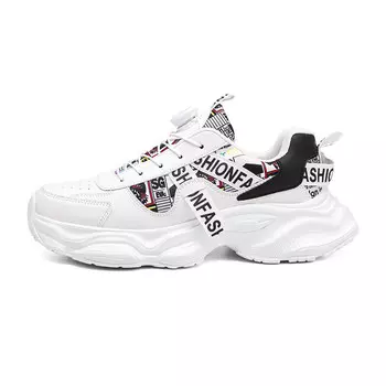 Кроссовки мужские Lifestyle Shoes Men Low-Top Huanai, белый/коричневый