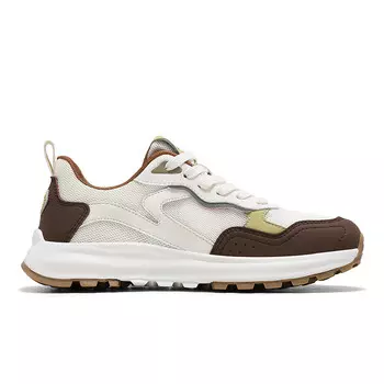 Кроссовки мужские Lifestyle Shoes Men Low-Top K-Bird, цвет White/Coffee