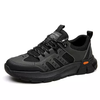 Кроссовки мужские Lifestyle Shoes Men Low-Top Mulinsen, темно-коричневый