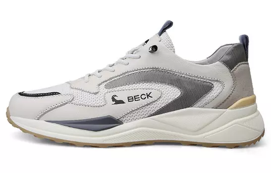 Кроссовки мужские Lifestyle Shoes Men Low-Top Beck, белый/синий