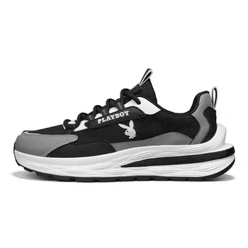 Кроссовки мужские Lifestyle Shoes Men Low-Top Playboy, белый/синий
