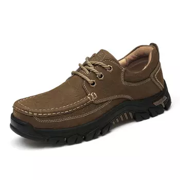 Кроссовки мужские Lifestyle Shoes Men Low-Top Laorentou, коричневый