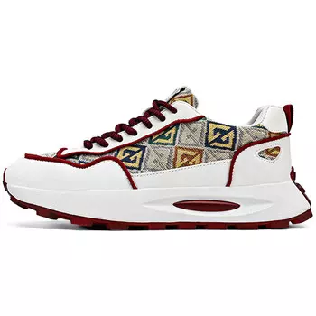 Кроссовки мужские Lifestyle Shoes Men Low-Top Jkem, бежевый/черный