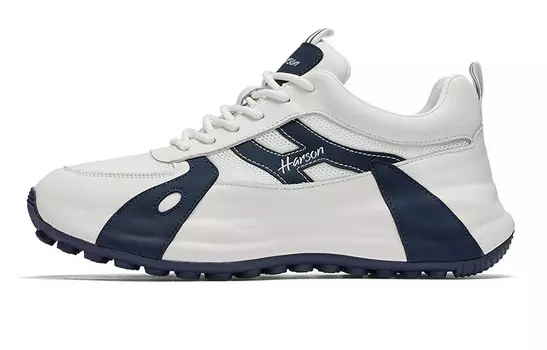 Кроссовки мужские Lifestyle Shoes Men Low-Top Harson, белый/синий