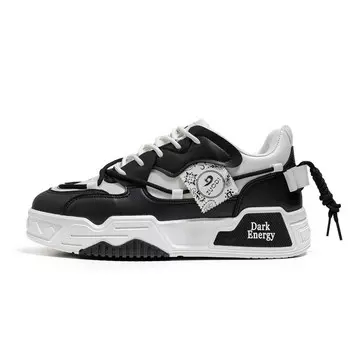 Кроссовки мужские Lifestyle Shoes Men Low-Top M.M Party, белый/черный