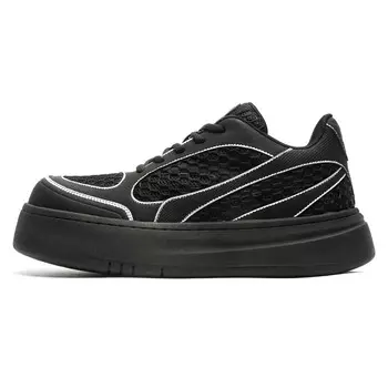Кроссовки мужские Lifestyle Shoes Men Low-Top Beidouniao, черный