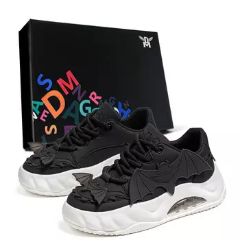 Кроссовки мужские Lifestyle Shoes Men Low-Top Dm, белый/черный