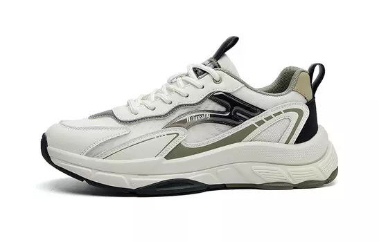 Кроссовки мужские Lifestyle Shoes Men Low-Top Hla, цвет White Gray