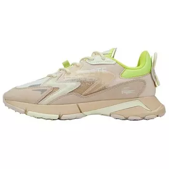 Кроссовки мужские Lifestyle Shoes Men Low-Top Lacoste, цвет Light Yellow