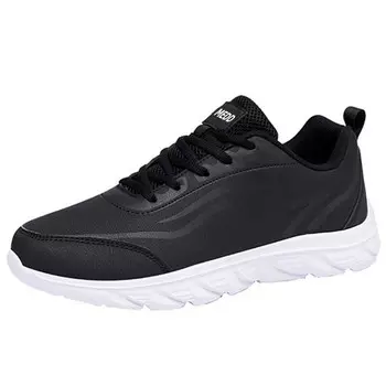Кроссовки мужские Lifestyle Shoes Men Low-Top Medd, черный/белый