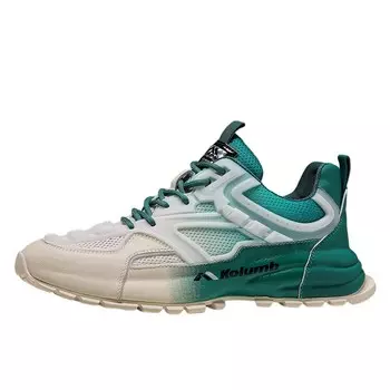 Кроссовки мужские Lifestyle Shoes Men Low-Top Kolumb, бежевый/синий