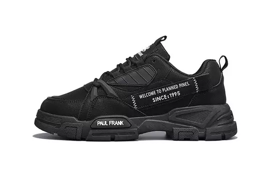 Кроссовки мужские Lifestyle Shoes Men Low-Top Paul Frank, черный