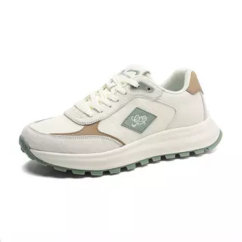 Кроссовки мужские Lifestyle Shoes Men Low-Top K-Bird, бежевый/зеленый