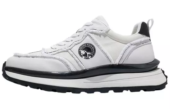 Кроссовки мужские Lifestyle Shoes Men Low-Top Fairwhale, белый/черный