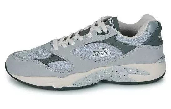 Кроссовки мужские Lifestyle Shoes Men Low-top Washed Blue Lacoste