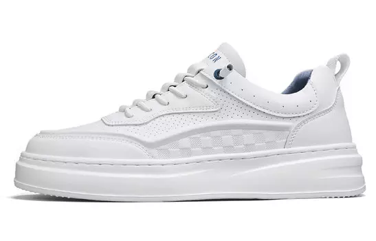 Кроссовки мужские Lifestyle Shoes Men Low-Top Yearcon, белый/синий