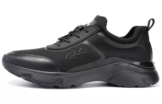 Кроссовки мужские Lifestyle Shoes Men Low-Top Black Satchi