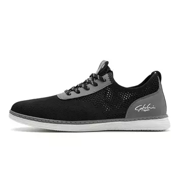 Кроссовки мужские Lifestyle Shoes Men Low-Top Black Satchi Sport