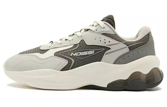 Кроссовки мужские Lifestyle Shoes Men Low-Top White Gray Qiaodan