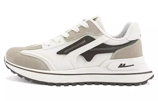 Кроссовки мужские Lifestyle Shoes Men Low-Top Beige Khaki Warrior