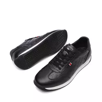 Кроссовки мужские Lifestyle Shoes Men Low-Top Black Red Dragonfly