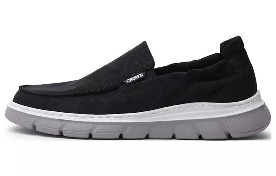 Кроссовки мужские Lifestyle Shoes Men Low-Top Black Crown