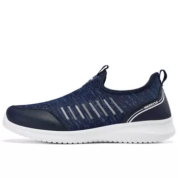Кроссовки мужские Lifestyle Shoes Men Low-Top Navy Blue Warrior