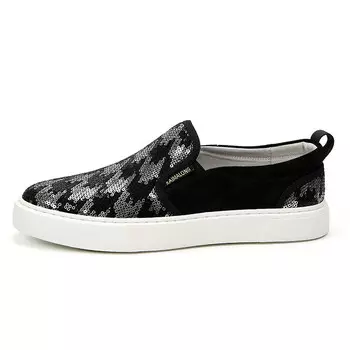 Кроссовки мужские Lifestyle Shoes Men Low-Top Black Kemaron