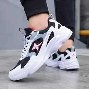 Кроссовки мужские Lifestyle Shoes Men Low-Top Gray Xtep