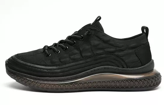 Кроссовки мужские Lifestyle Shoes Men Low-Top Black Trumppipe