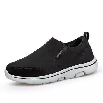 Кроссовки мужские Lifestyle Shoes Men Low-Top Rongshi, цвет Dark Gray, slightly smaller