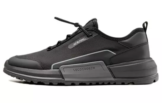 Кроссовки мужские Lifestyle Shoes Men Low-Top Black Aokang