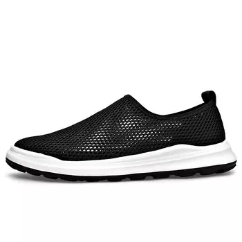 Кроссовки мужские Lifestyle Shoes Men Low-Top Black Luomaike