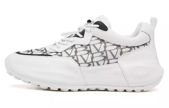 Кроссовки мужские Lifestyle Shoes Men Low-Top Vicki Brown, белый/синий