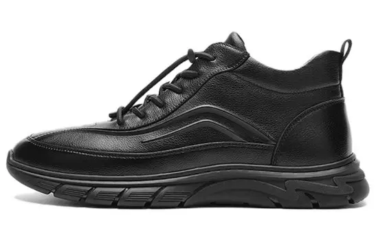 Кроссовки мужские Lifestyle Shoes Men Low-Top Black Aokang