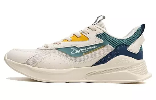 Кроссовки мужские Lifestyle Shoes Men Low-Top Beige Green 361°